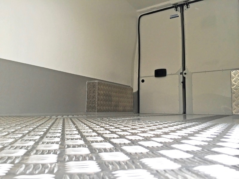 Pallet Protection In Refrigerated Van By Coolvan